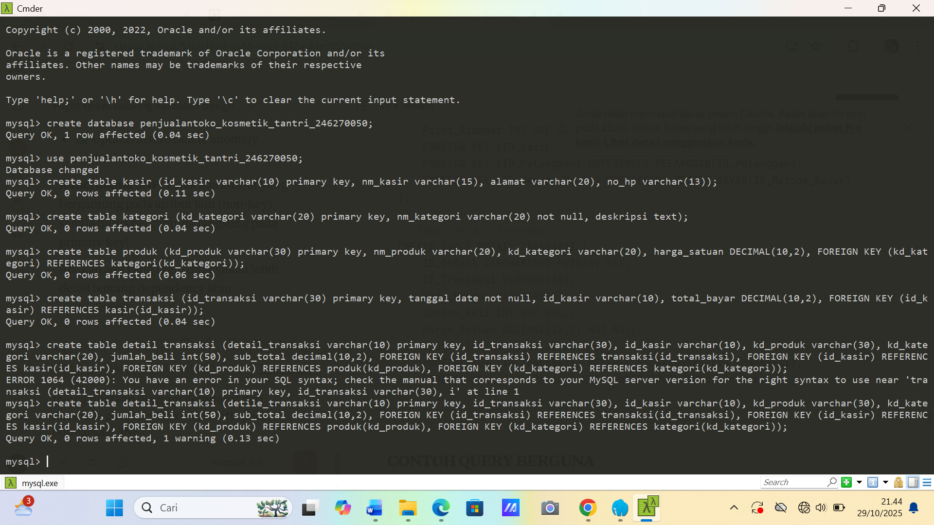 Dashboard App Mobile View